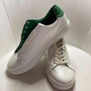 STEVE MADDEN Flexed Low Top Sneaker In Wht/grn